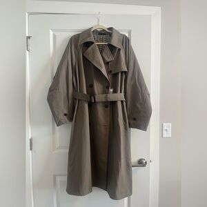 Uniqlo trench coat